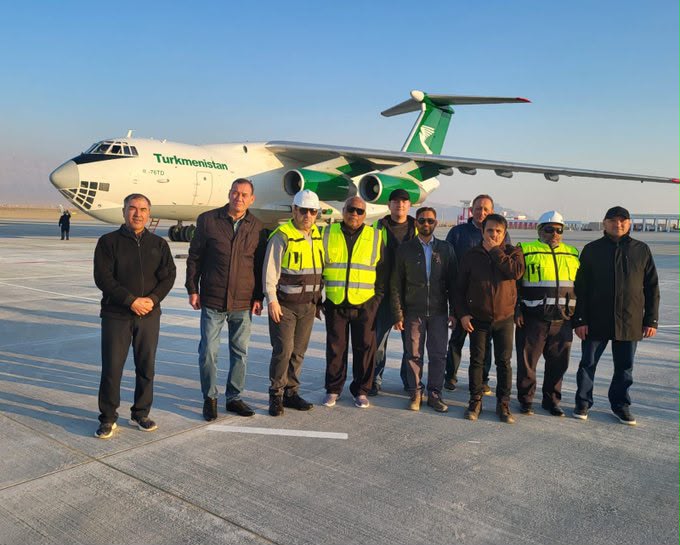 Turkmenistan International Airport project photograph