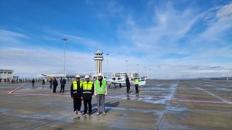 Turkmenistan International Airport project photograph